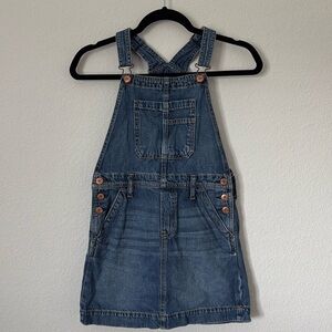 Girls denim Gap overall dress